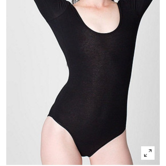 Black short sleeve bodysuit