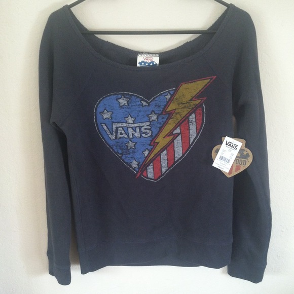 Vans grey sweatshirt