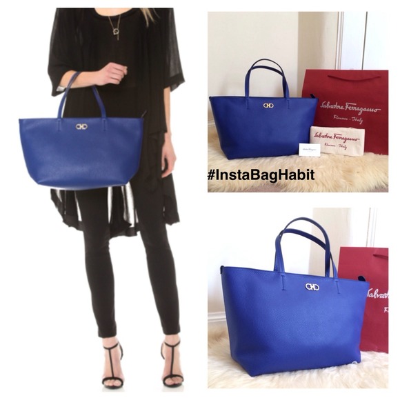 Salvatore Ferragamo Handbags - 🎀SOLD🎀NWT Auth Salvatore Ferragamo Bice Tote