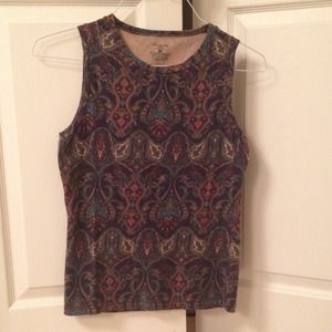 Cotton sleeveless top