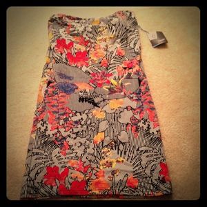 Volcom Walk it Out Tube dress Size M Tropical
