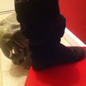 Nine West Chocolate Suede Boots