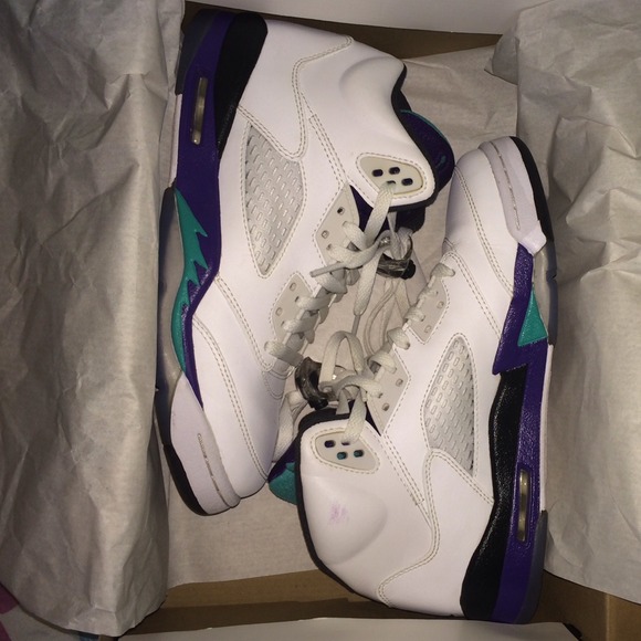 Youth Jordan 5 retro Grapes