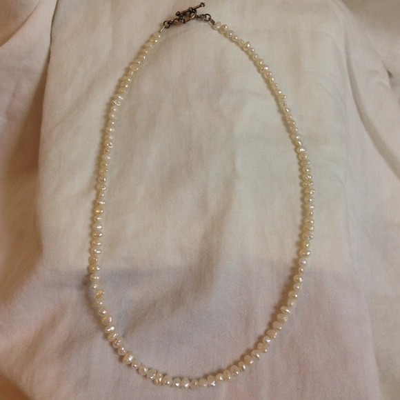 Various handmade beaded necklaces!