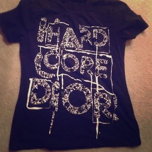 Christian Dior vintage black and white top Size 12