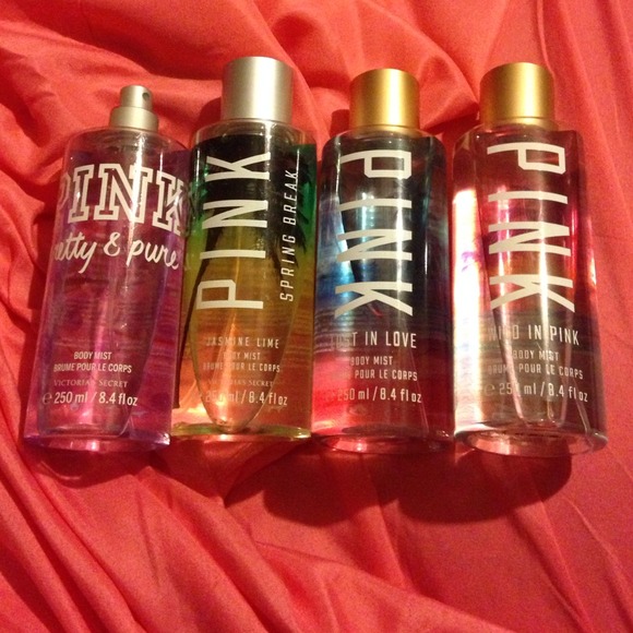 4 pink perfumes