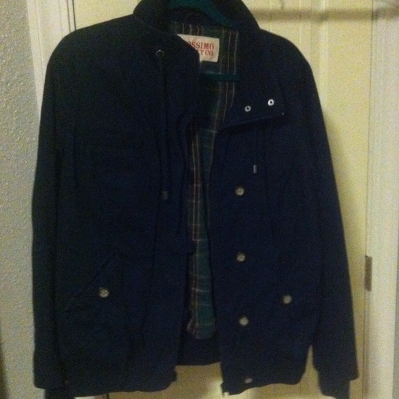 👰Blue bomber jacket