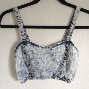 Urban Outfitters Acid Wash Bralette
