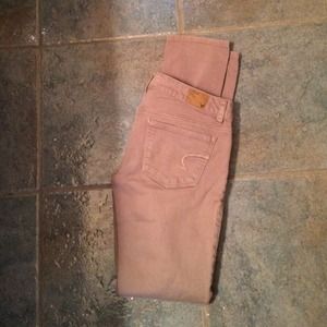 American eagle beige jeans