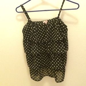 Polka dot tank