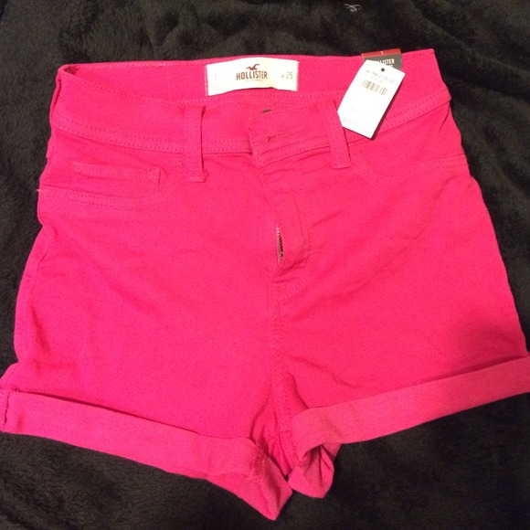 Brand new hollister ultimate high rise shorts