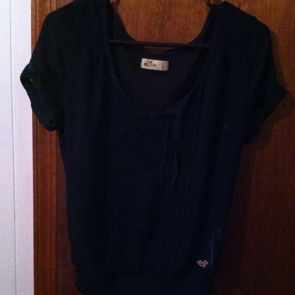 Hollister see thru shirt