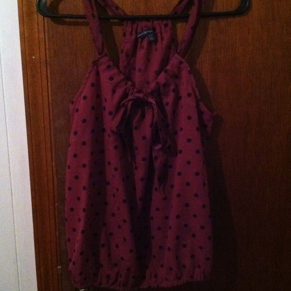 Polka dot tank