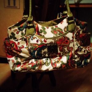 Colorful pretty purse