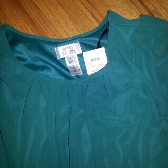 BEAUTIFUL COLOR BLOCK DRESS - Picture 2 of 3
