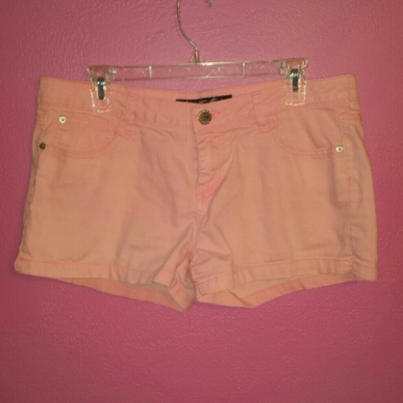 Light Washed Pink Shorts