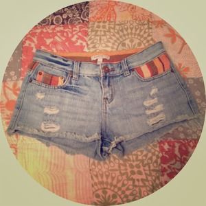 Blu Pepper Vintage Denim Cutoffs