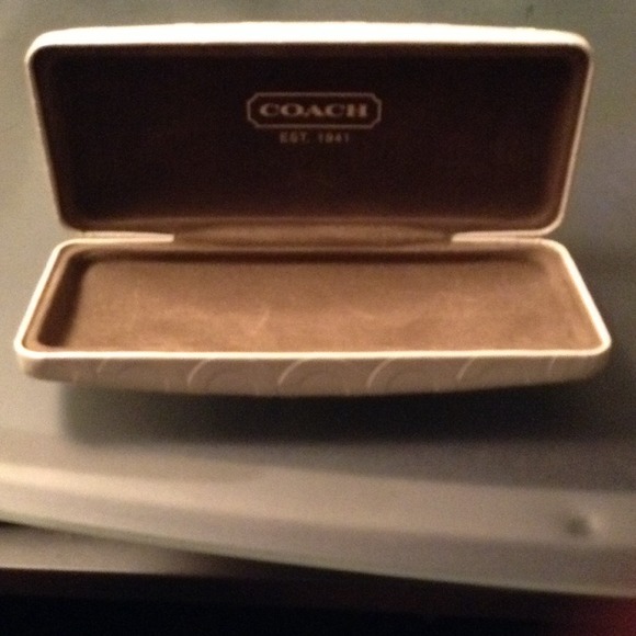 On hold for.....mmq123......Coach eye glass case