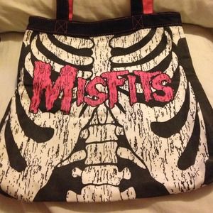 Misfits Reversible Tote & Day of the dead tote
