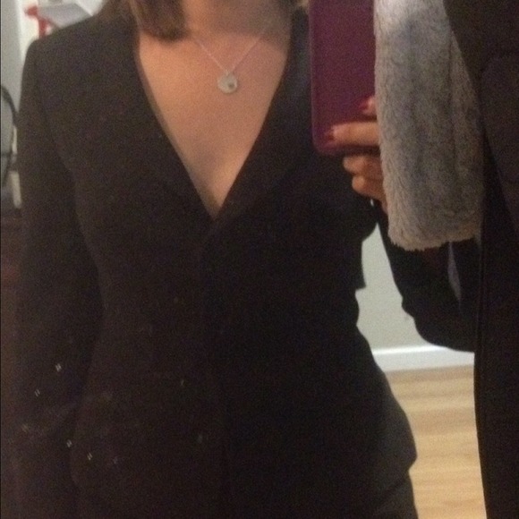 Ann Taylor Classic black skirt/jacket
