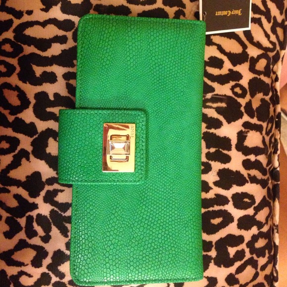 juicy Couture green wallet