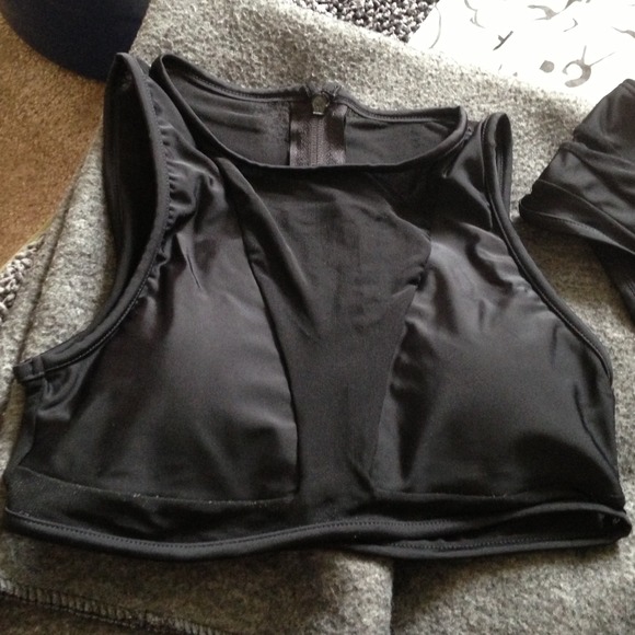 Black bathing suit
