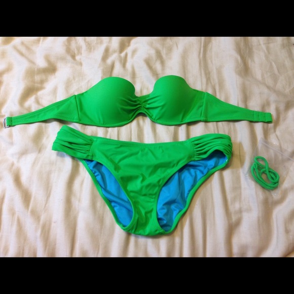 Green Victorias Secret Bathing Suit