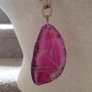 💕Stone statement necklace💕