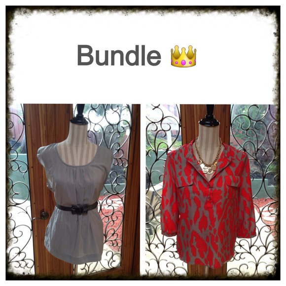 SOLD. Chic & trendy blouses 👸