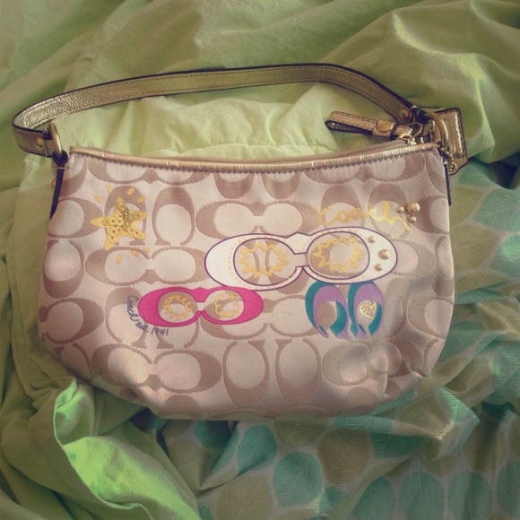 Small authentic coach purse.