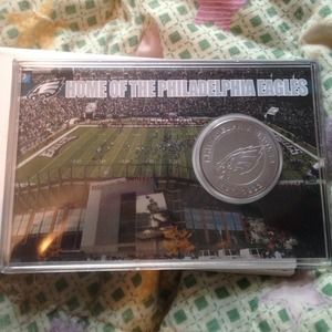Philadelphia eagles collectors coin