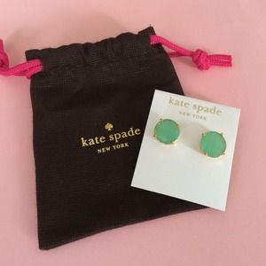 ✨REDUCED!! ✨NEW Mint Green Kate Spade Earrings!