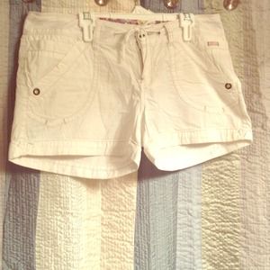 Union bay white shorts size 9, juniors