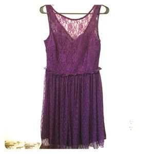 ‼️Sold‼️Plum Modcloth Dress