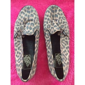 Cheetah Print Vans