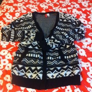 H&M Aztec Print Cardigan