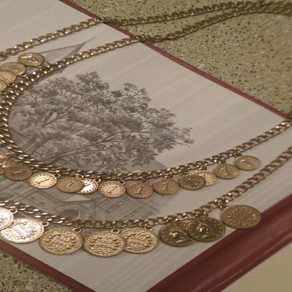 Vintage ROMAN COIN Necklace