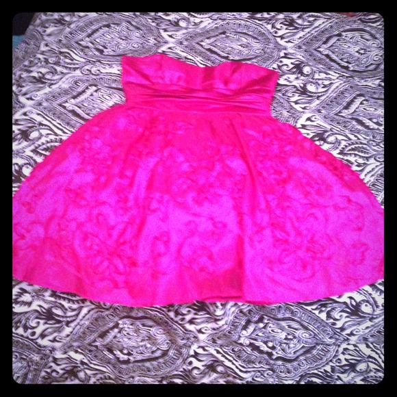 Pink formal dress