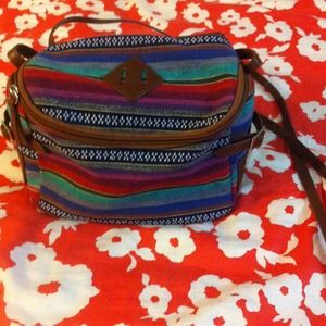 Cute Striped Crossbody