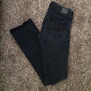 AE Black Kick Boot Denim