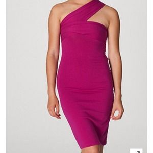 AA Cotton Spandex Jersey Bandeau Pencil Dress