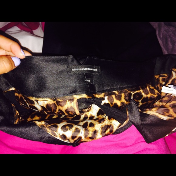 Express Design Studio Editor Slacks - Picture 2 of 2