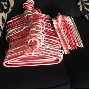Name your price! 76 baby/young girl hangers