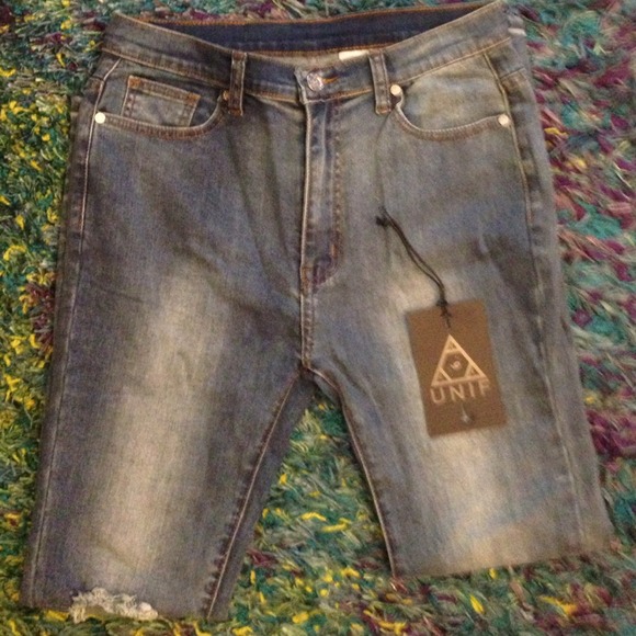 UNIF Peach Pit Skinnies Denim Jeans