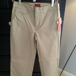 BNWT Merona khakis fit 1 size 2