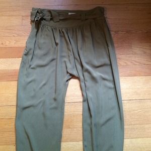 Olive Green Harem Pants