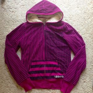 Furry Billabong Zip Up