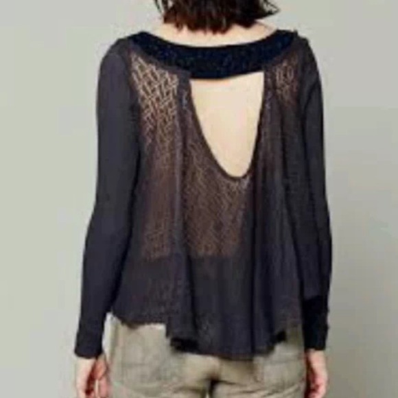 ✂️SALE✂️ Free people embellished pullover sweater - Picture 2 of 4
