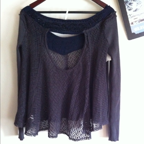 ✂️SALE✂️ Free people embellished pullover sweater - Picture 4 of 4