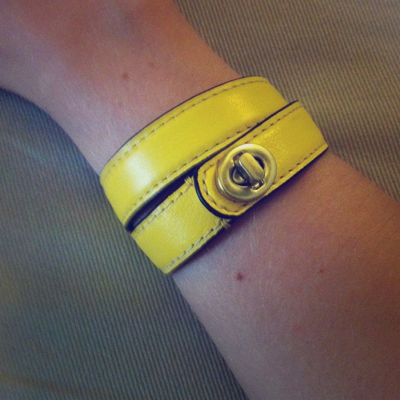 Coach Turnlock Wrap Bracelet